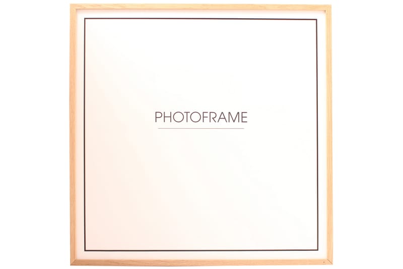 Oslo Fotoramme 50x50 cm - Eik/Plexiglass - Innredning - Veggdekorasjon - Rammer