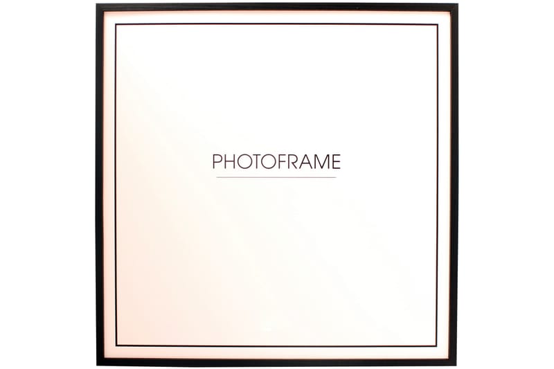 Oslo Fotoramme 70x70 cm - Svart/Plexiglass - Fotoramme - Ramme poster