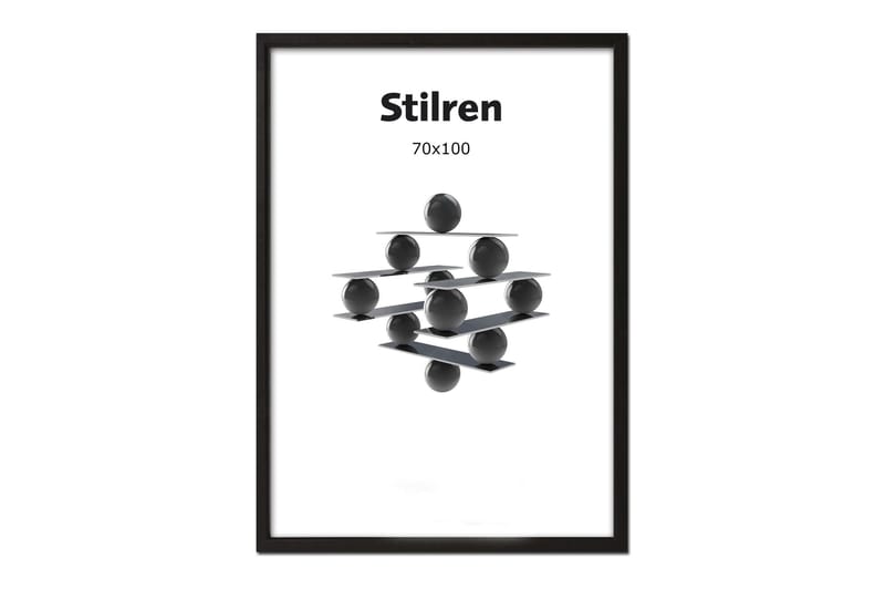 Ramme Stilren Svart - 70x100cm - Innredning - Veggdekorasjon - Rammer