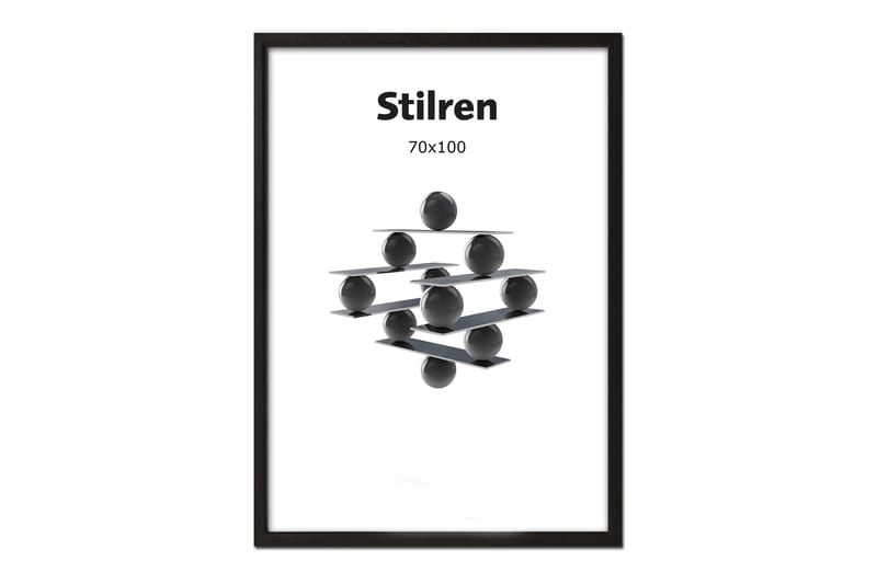 Ramme Stilren Svart - 70x100cm - Fotoramme - Ramme poster
