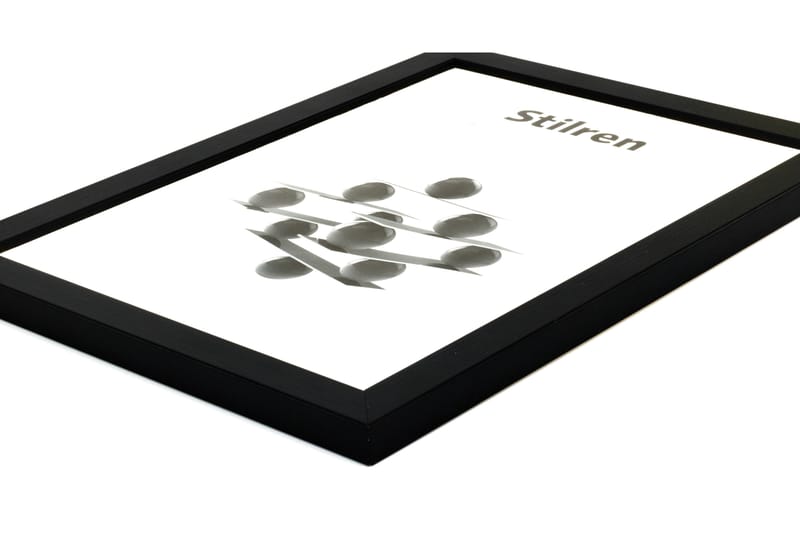 Stilren Fotoramme 50x70 cm - Svart/Plexiglass - Innredning - Veggdekorasjon - Rammer