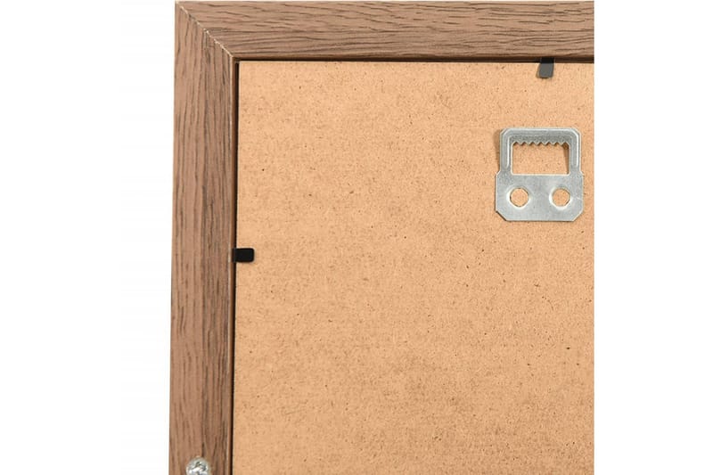 Fotorammekollasj for 10x(10x15 cm) bilde MDF - Brun - Innredning - Veggdekorasjon - Rammer
