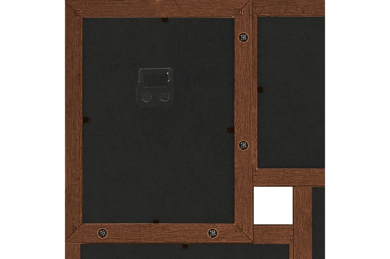 Fotorammekollasj for 24x(10x15 cm) bilde MDF - Brun - Innredning - Veggdekorasjon - Rammer