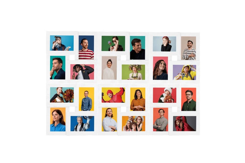 Fotorammekollasj for 24x(10x15 cm) bilde MDF - Hvit - Innredning - Veggdekorasjon - Rammer