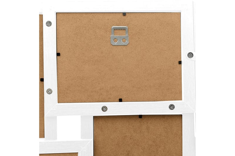 Fotorammekollasj for 24x(10x15 cm) bilde MDF - Hvit - Innredning - Veggdekorasjon - Rammer