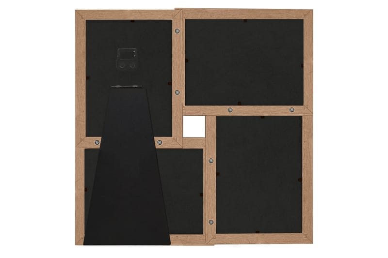 Fotorammekollasj for 4x(10x15 cm) bilde MDF - Brun - Innredning - Veggdekorasjon - Rammer