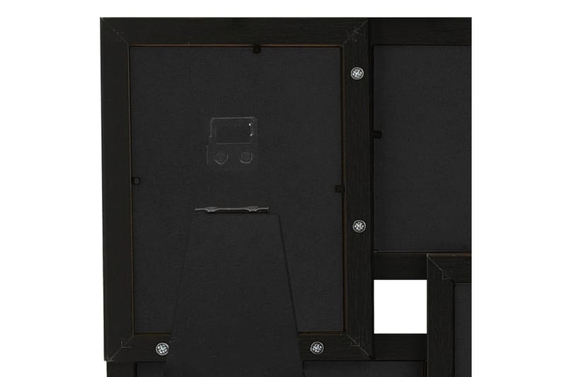 Fotorammekollasj for 4x(10x15 cm) bilde MDF - Svart - Innredning - Veggdekorasjon - Rammer