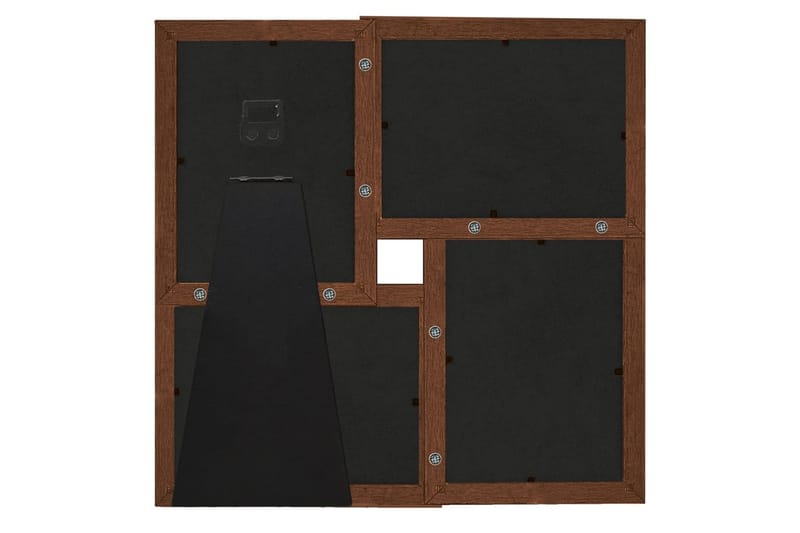 Fotorammekollasj for 4x(13x18 cm) bilde MDF - Brun - Innredning - Veggdekorasjon - Rammer