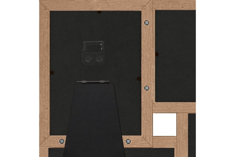Fotorammekollasj for 4x(13x18 cm) bilde MDF - Brun - Innredning - Veggdekorasjon - Rammer