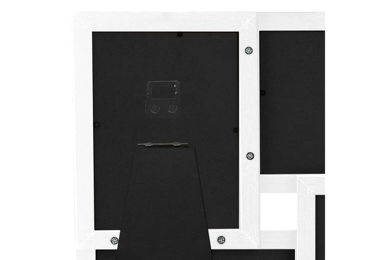 Fotorammekollasj for 4x(13x18 cm) bilde MDF - Hvit - Innredning - Veggdekorasjon - Rammer
