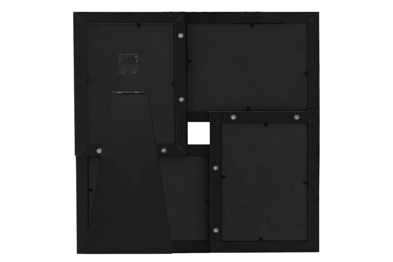 Fotorammekollasj for 4x(13x18 cm) bilde MDF - Svart - Innredning - Veggdekorasjon - Rammer