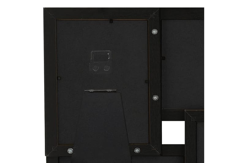 Fotorammekollasj for 4x(13x18 cm) bilde MDF - Svart - Innredning - Veggdekorasjon - Rammer