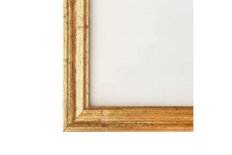 Fotorammekollasj for vegg eller bord 10 stk 13x18 cm MDF - Gull - Collageramme