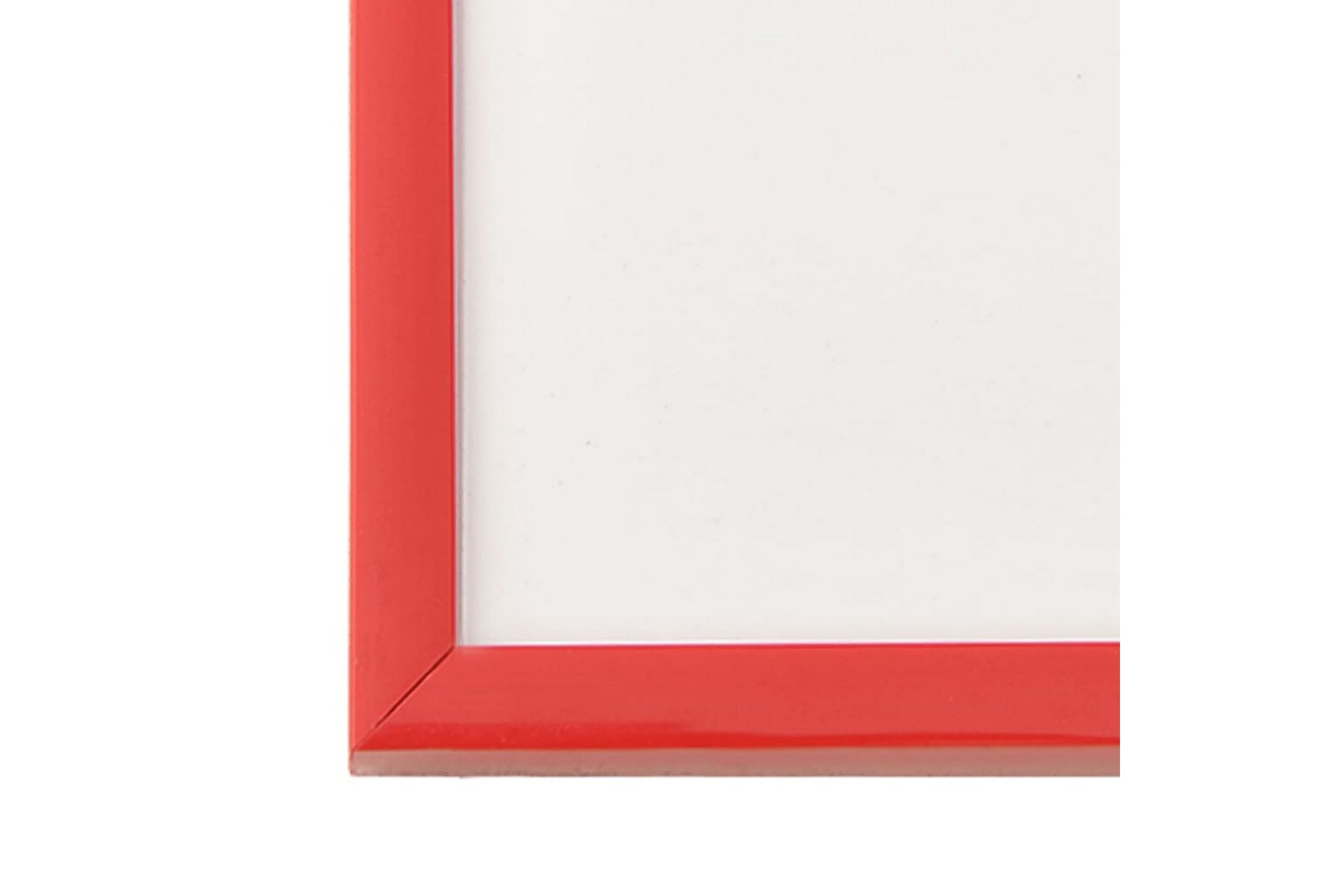 Fotorammekollasje for vegg eller bord 5 stk rød 70x90 cm MDF - Rød - Innredning - Veggdekorasjon - Rammer