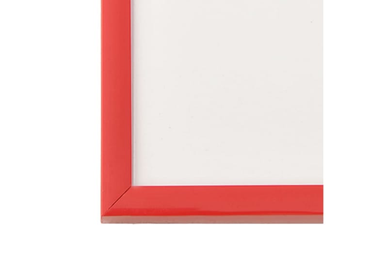 Fotorammekollasje for vegg eller bord 5 stk rød 70x90 cm MDF - Rød - Collageramme