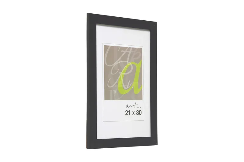 Trendline Bilderamme MDF 21x30 cm, Svart