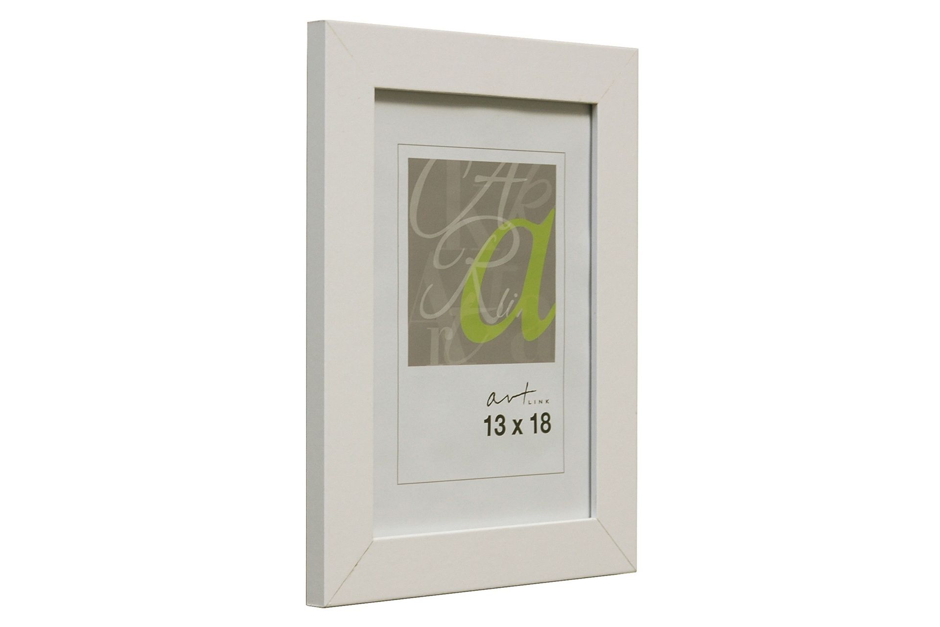 Trendline Bilderamme MDF 13x18 cm - Hvit