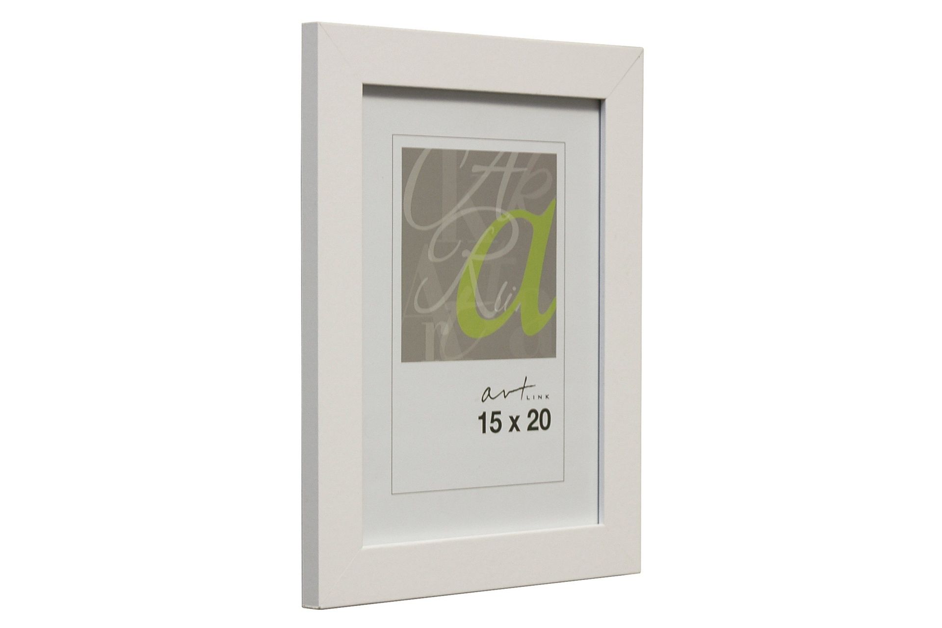 Trendline Bilderamme MDF 15x20 cm - Hvit