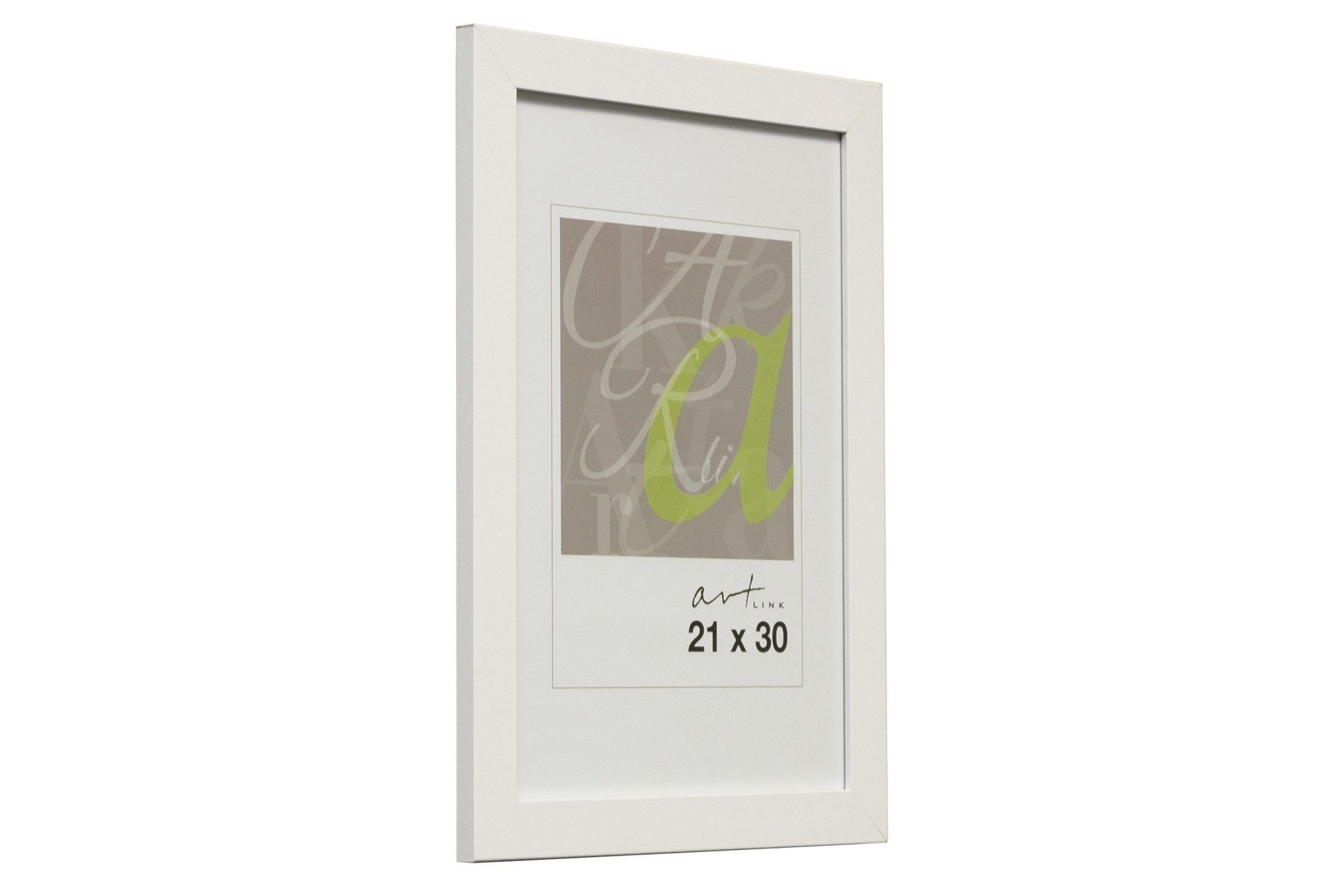 Trendline Bilderamme MDF 21x30 cm - Hvit
