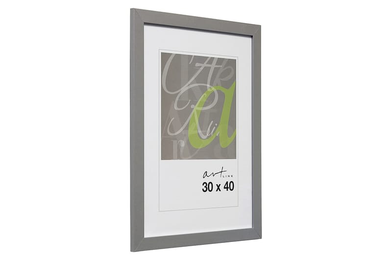 Trendline Bilderamme MDF 30x40 cm, Sølv