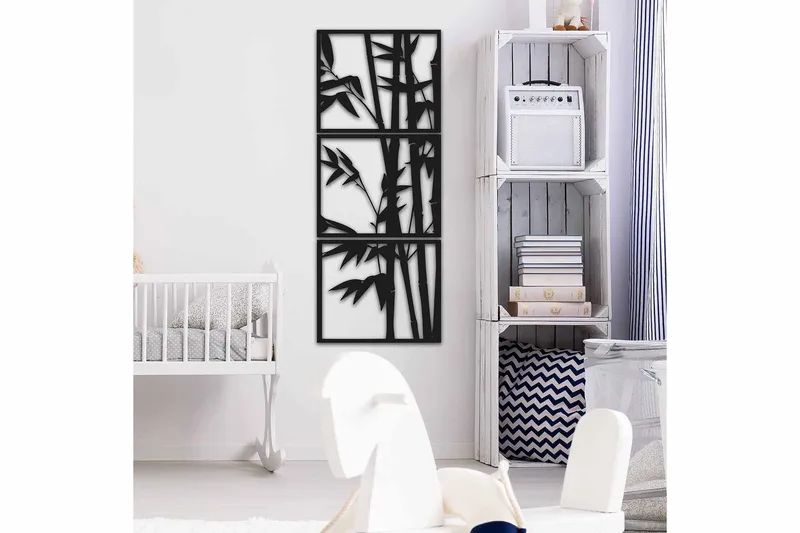 Decorative Metal Wall Accessory 49x40 - Innredning - Veggdekorasjon - Skilt - Metallskilt