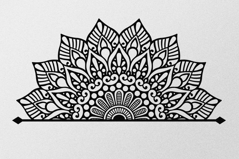 Afra Veggdekor, Svart