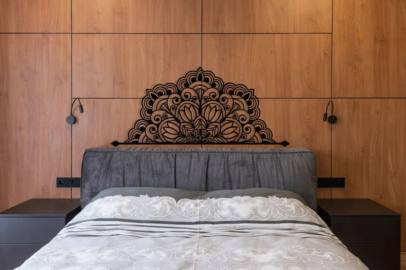 Almero Veggdekor, Svart