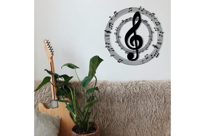 Arrakis Veggdekor - Svart - Innredning - Veggdekorasjon - Skilt - Metallskilt