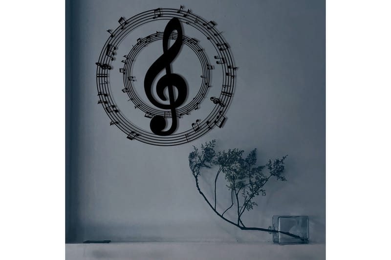 Arrakis Veggdekor - Svart - Innredning - Veggdekorasjon - Skilt - Metallskilt