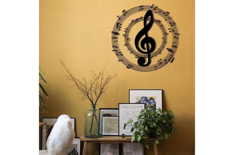 Arrakis Veggdekor - Svart - Innredning - Veggdekorasjon - Skilt - Metallskilt