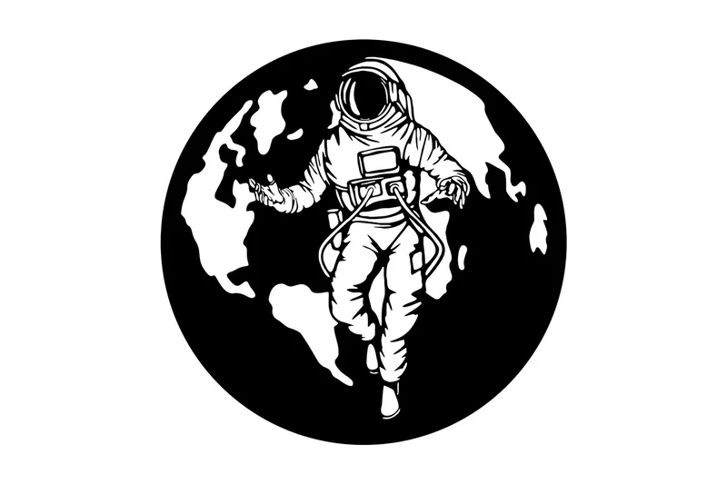 Asti Veggdekor, Svart