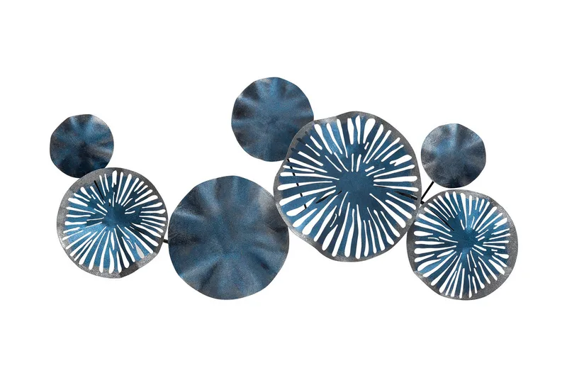 Astrid 5 Veggdekor - Flerfarget - Innredning - Veggdekorasjon - Skilt - Metallskilt