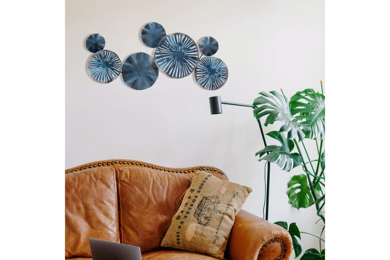 Astrid 5 Veggdekor - Flerfarget - Innredning - Veggdekorasjon - Skilt - Metallskilt