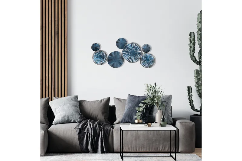 Astrid 5 Veggdekor - Flerfarget - Innredning - Veggdekorasjon - Skilt - Metallskilt