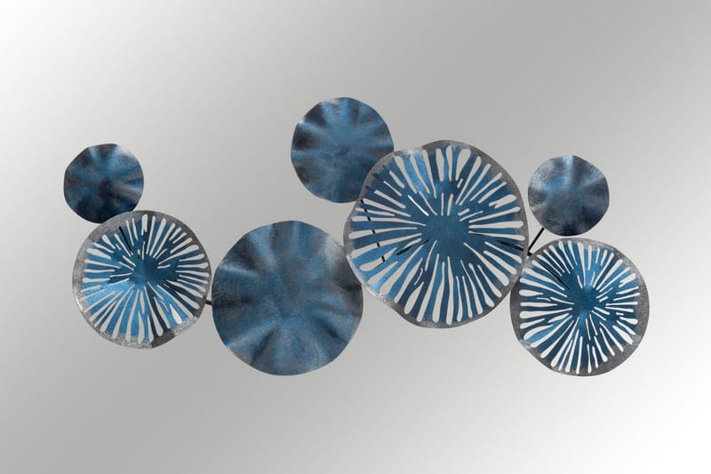 Astrid 5 Veggdekor - Flerfarget - Innredning - Veggdekorasjon - Skilt - Metallskilt