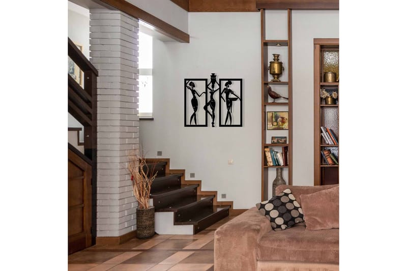 Aurora Veggdekor - Svart - Innredning - Veggdekorasjon - Skilt - Metallskilt