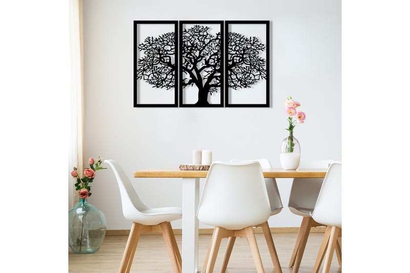 Berceste 2 Veggdekor - Svart - Innredning - Veggdekorasjon - Skilt - Metallskilt