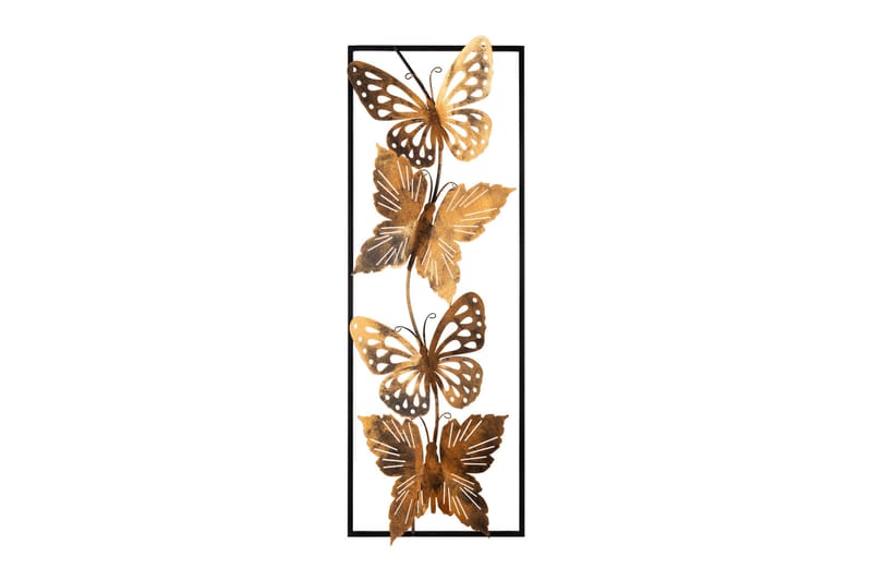 Butterfly Veggdekor - Flerfarget - Innredning - Veggdekorasjon - Skilt - Metallskilt