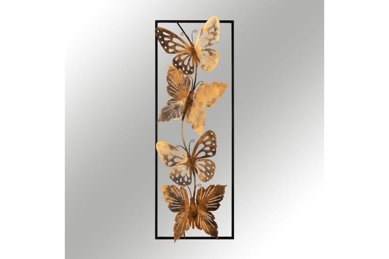 Butterfly Veggdekor - Flerfarget - Innredning - Veggdekorasjon - Skilt - Metallskilt