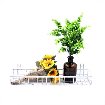 Decorative Metal Wall Accessory 11x40 - Oppbevaring - Oppbevaring til småting - Kurver - Trådkurve