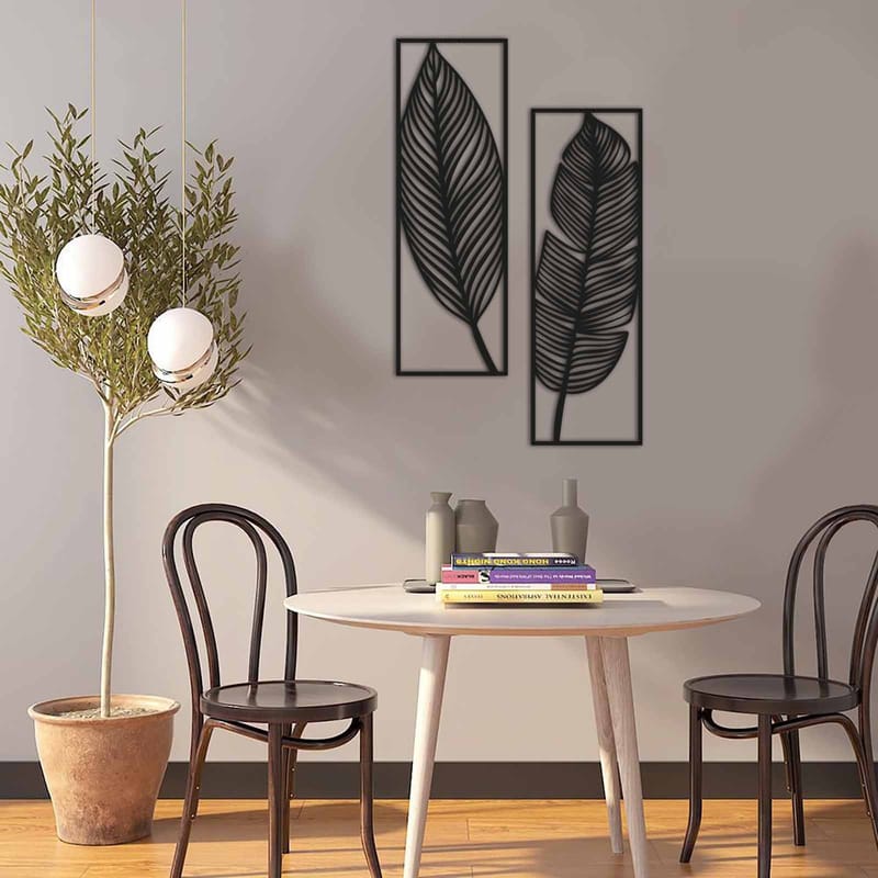 Decorative Metal Wall Accessory 24x73 - Innredning - Veggdekorasjon - Skilt - Metallskilt