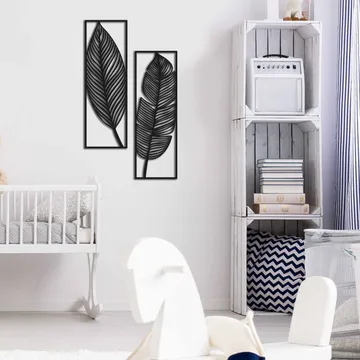 Decorative Metal Wall Accessory 24x73 - Innredning - Veggdekorasjon - Skilt - Metallskilt