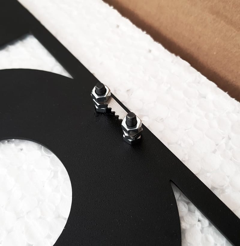 Decorative Metal Wall Accessory 24x73 - Innredning - Veggdekorasjon - Skilt - Metallskilt