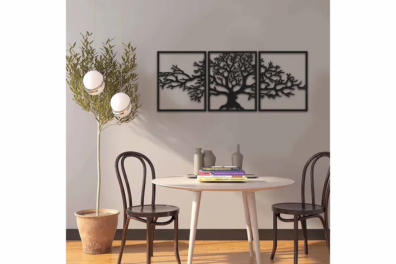 Decorative Metal Wall Accessory 40x49 - Innredning - Veggdekorasjon - Skilt - Metallskilt