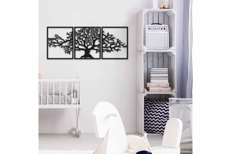 Decorative Metal Wall Accessory 40x49 - Innredning - Veggdekorasjon - Skilt - Metallskilt