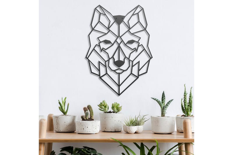 Decorative Metal Wall Accessory 45x65 - Innredning - Veggdekorasjon - Skilt - Metallskilt