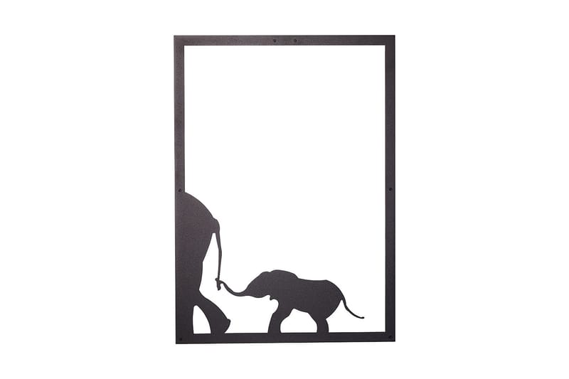 Decorative Metal Wall Accessory 45x65 - Innredning - Veggdekorasjon - Skilt - Metallskilt