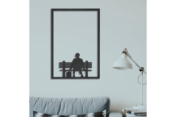 Decorative Metal Wall Accessory 45x65 - Innredning - Veggdekorasjon - Skilt - Metallskilt