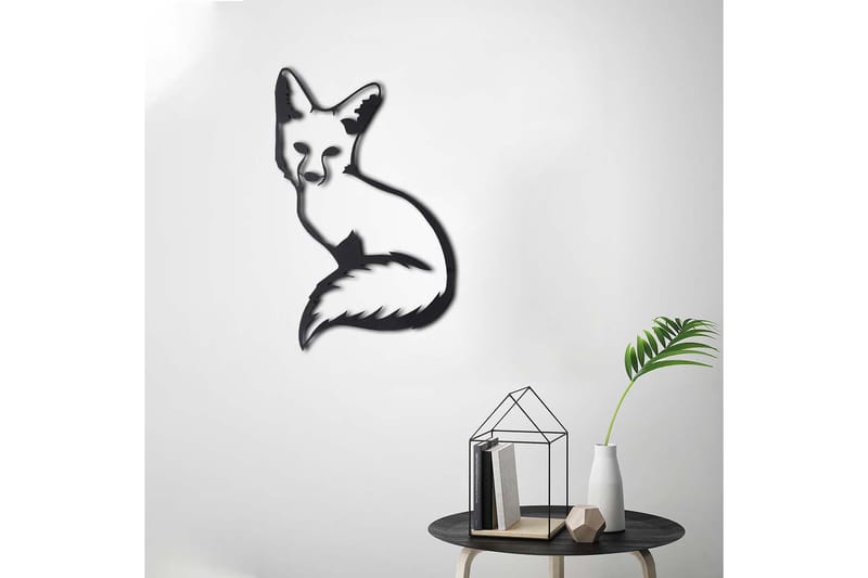 Decorative Metal Wall Accessory 50x30 - Innredning - Veggdekorasjon - Skilt - Metallskilt