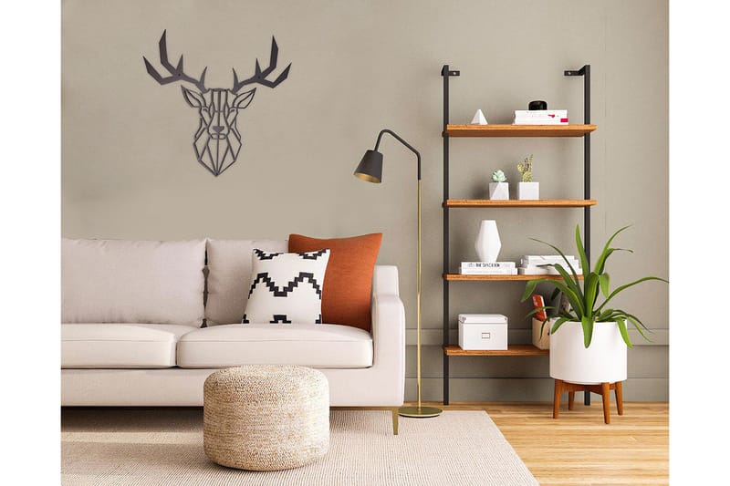 Decorative Metal Wall Accessory 50x50 - Innredning - Veggdekorasjon - Skilt - Metallskilt